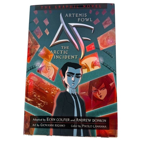 Artemis Fowl The Arctic Incident Graphic Novel First ED Eoin Colfer Donkin HC - Picture 1 of 10